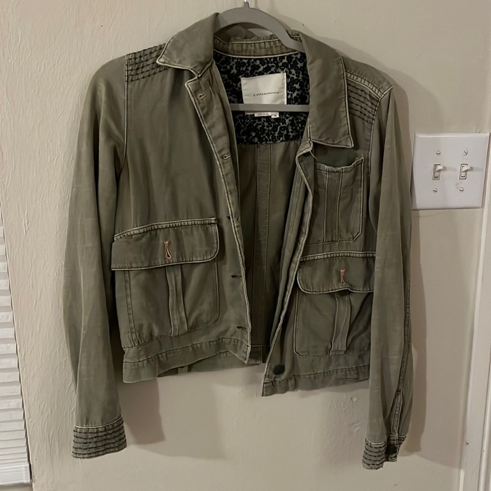 Anthropologie Bomber Jacket